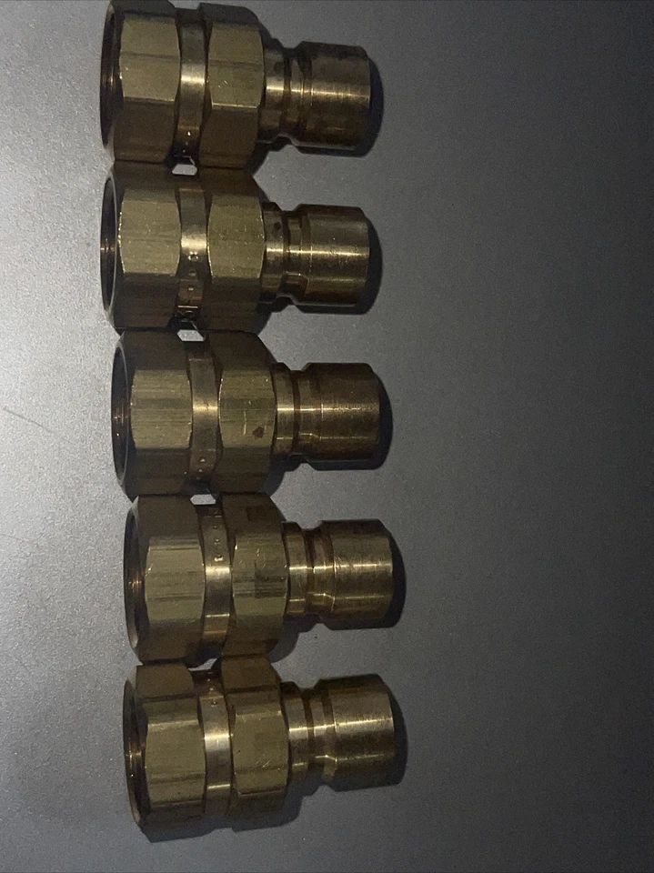 5 Parker Bpn353f   Quick Connect Hose Coupling, Brass Body, Sleeve Lock, (A1LT9) - Image 1 of 1