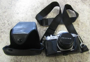 Asahi Pentax K1000 SLR 35mm Film Camera With SMC Pentax-M 50mm Lens W/ Case - Picture 1 of 13