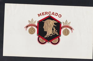 Alter großer lytho Zigarrenring Vitola BN118934 Mercado Herren - Bild 1 von 1