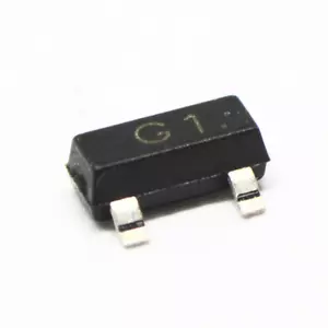 20 Stück MMBT5551 G1 SOT23 NPN Transistor 160V 600mA 0,3W HV - Bild 1 von 4