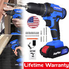 21V Cordless Drill 3/8” Electric Screwdriver Wireless Power Driver W/1PC Battery