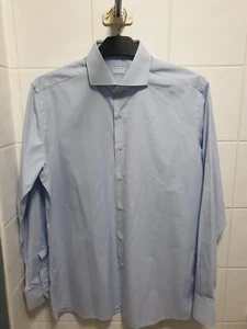 XACUS Evolution Fit Mens Blue Shirt 44"  Fine Quality Cotton  - Picture 1 of 4