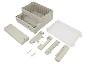 DC001CUL Gehäuse: Wandbefestigung X: 166mm Y: 161mm Z: 93mm ABS grau IP65 GAINTA - Picture 1 of 1