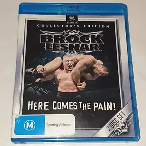 Brock Lesnar - Here Comes the Pain : Collector's Edition (WWE, 2012) 2 Blu-rays - Picture 1 of 2