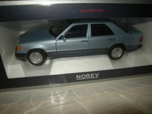 Mercedes-Benz W124 230 E 1991-1994 Norev 1:18 azul claro/azul claro en embalaje original - Imagen 1 de 1
