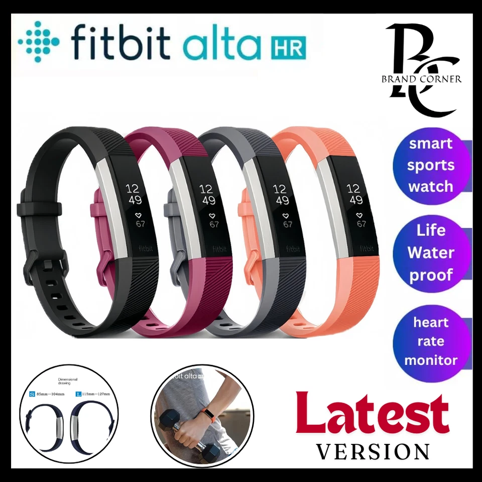 Fitbit Alta HR Fitness Health Smartwatch Heart Rate Monitor Activity Tracker - image 1 of 4