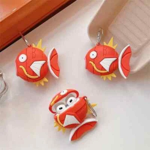 Pokemon AirPods Case Magikarp für alle Airpod Hüllen 3D Silikon Cartoon Cover - Bild 1 von 5
