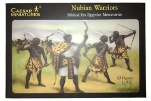 CAESAR MINIATURES 049 NUBIAN WARRIORS BIBLICAL ERA EGYPTIAN MERCENARIES - Imagen 1 de 1