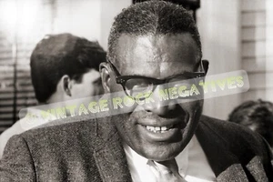 HOWLIN' WOLF Newport 1966 - Impresión de archivo de calidad de museo 8,5"x11" para NEG invisible - Imagen 1 de 1