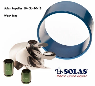 Anillo y cono Solas SeaDoo GTI 130 155 4-Tec Impulsor SR-CD-10/18 2006-2008 Foto 1 de 2