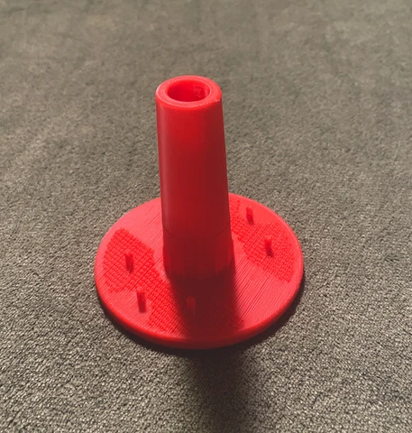 Vintage Kenner Real GhostBusters Firehouse replacement pole base 3D Print 1987 Cover