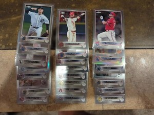 2022 Topps Chrome Baseball  Base RC & Veterans 24 Cards