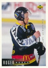 1995-96 Swedish Upper Deck #201 ROGER ROSES - Västeras IK