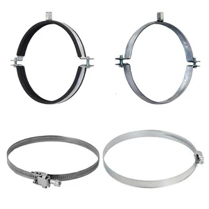 Abrazadera de tubo abrazadera de manguera abrazadera tubo de bobinado tubo flexible de aluminio manguera flexible - Imagen 1 de 15