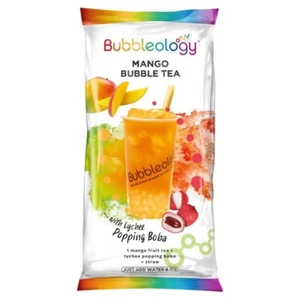 Bubbleology Brown Sugar Bubble Tea 103g with Lychee Popping Boba - Picture 1 of 4