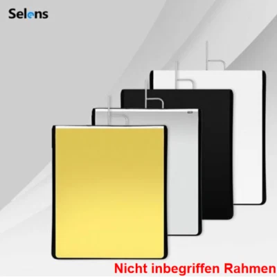 Flag Panel Riflettore Diffusore Cornice Studio Fotografia Illuminazione Acciaio Inox