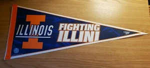 University of Illinois Fighting Illini NCAA Felt Wincraft Pennant - Picture 1 of 2