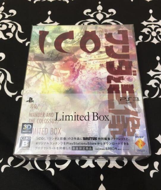 Ico Shadow of the Colossus Limited Box Playstation 3 Japanese Import Wander  PS3