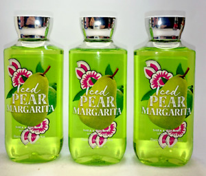 3 Iced Pear Margarita Shower gel Bath & Body Works 10 fl oz