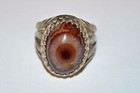 Rare Sulimani eye stone Silver Ring