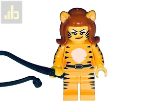 LEGO TIGER DONNA (2015) - DALLA MINIFIGURE DA COLLEZIONE SERIE 14 -NUOVO- - Foto 1 di 5