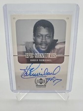 HAROLD CARMICHAEL 1999 Upper Deck Century Legends Epic Signatures #HC HOF