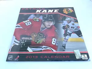 New ! *Patrick Kane* Chicago Blackhawks NHL Hockey 2013 Calendar Poster Picture - Picture 1 of 6