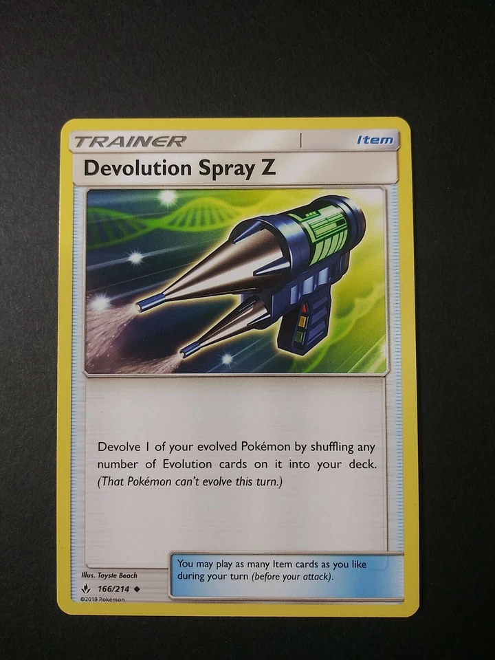 Pokemon Unbroken Bonds Devolution Spray Z Uncommon Trainer 166/214 NM - Image 1 of 1
