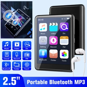 MP3 MP4 Player HiFi Full Touch Lossless Sound Bluetooth 5.0 Music Voice FM Radio - Picture 1 of 11