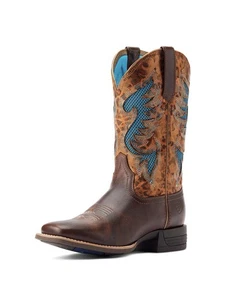 Ariat Ladies Pinto VentTEK 360 Western Boots Size 5.5 Us. R8 - Foto 1 di 7
