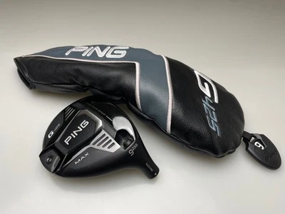 Ping G425 MAX 9W 23.5 Deg Fairway Wood Head with Cover Right Handed Used - Image 1 of 4