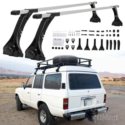 Багажник багажник верх поперечные штанги лестница на крышу для Toyota Land Cruiser 63 дюйма - Изображение 1 из 4
