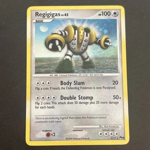 REGIGAS LV.42 4/17 POP SERIE 9 Holo Pokémon Raro TCG 2009 - Foto 1 di 2