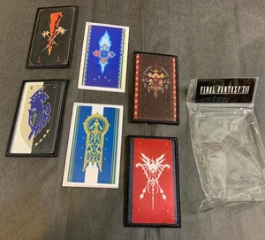 Final Fantasy 16 XVI Realms Of Valisthea Set 6 Iron On Patches Game Stop Promo - Picture 1 of 13