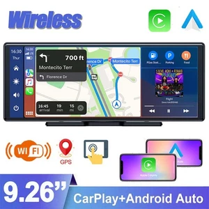 9,26" Touchscreen Autoradio Kabellos Apple Carplay & Android Auto für LKW GPS - Bild 1 von 9
