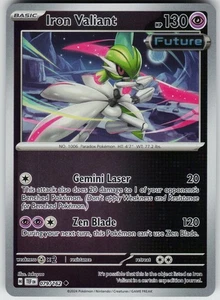 Pokemon Iron Valiant 079/162 SV05: Temporal Forces NM Reverse Holo card - Picture 1 of 2