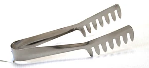 Salat- und Spaghetti Zange Edelstahl 20 cm - Bild 1 von 1