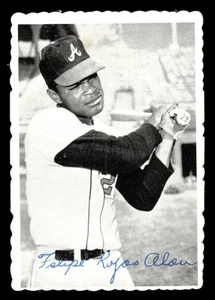 1969 TOPPS DECKLE EDGE #17 FELIPE ALOU NM - Picture 1 of 2