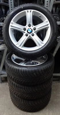 4x Original BMW Winterräder 225/50 R17 94H - für 3er F30 F31 4er F32 F33 F36 120 - Bild 1 von 3