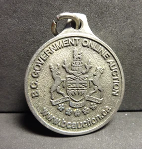 B.C. Government Online Auction Token 38 mm 👀 - Bild 1 von 2