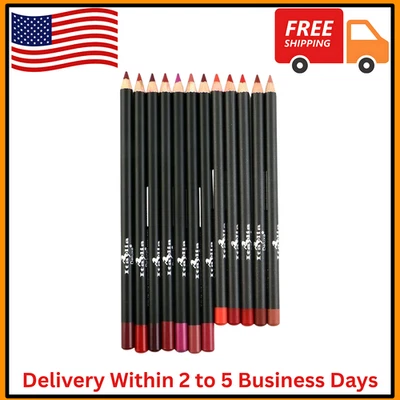12pc Italia Deluxe Ultra Fine Lip Liner set of 12 color - Image 1 of 3