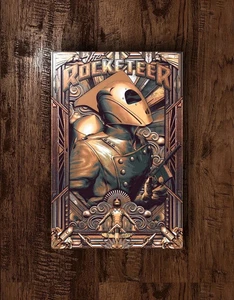 The Rocketeer Official Mondo Screen Print Ltd Comic Bronze Var. Poster 24x36 - Picture 1 of 1