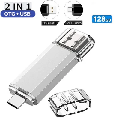 64GB 128G USB 3.0 OTG Flash Drive Type-C Memory Stick For Android Samsung GL - Image 1 of 4