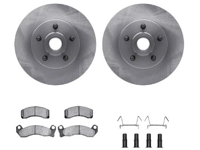 Brake Pad and Rotor Kit For LTD Grand Marquis Crown Victoria Continental XJ63M1 - Image 1 of 1