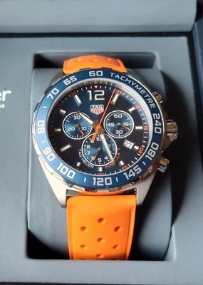 TAG Heuer Formula 1 CHRONO Blue Dial Watch with 3 Subdials - Image 1 of 4