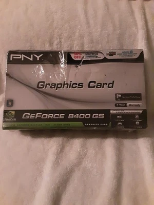 PNY Nvidia GeForce 8400 GS, 512MB DDR2, PCI Graphics Card. (New) - Image 1 of 4