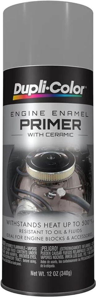 Dupli-Color Engine Enamel with Ceramic 12 oz Spray Paint Gray Engine Primer Foto 1 de 1