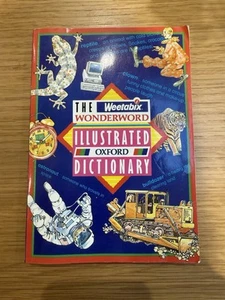 The Weetabix WonderWord Illustrated Oxford Dictionary 1990 Vintage Paperback - Picture 1 of 1