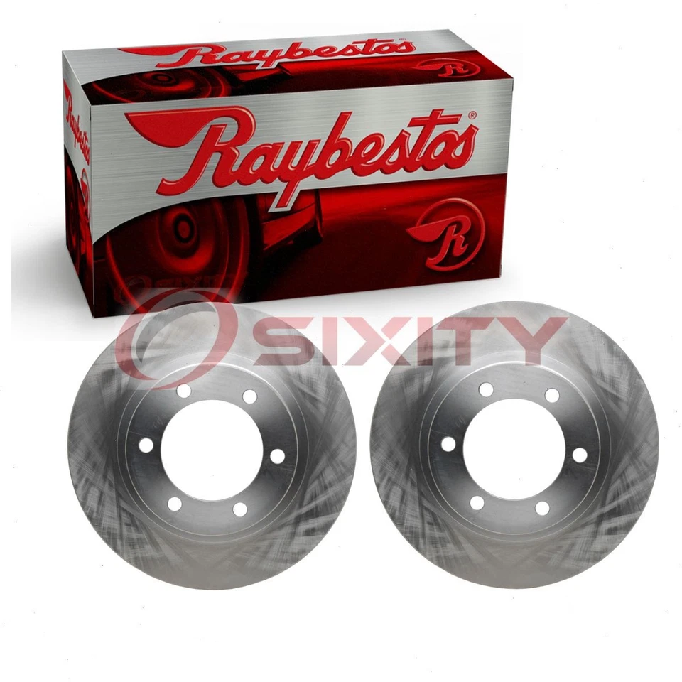 2 rotores de freno de disco delanteros Raybestos R-Line para Toyota Tacoma GT 2005-2007 Foto 1 de 4