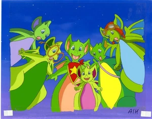 POCKET DRAGONS ANIMATION CEL 110625-012 - Foto 1 di 1